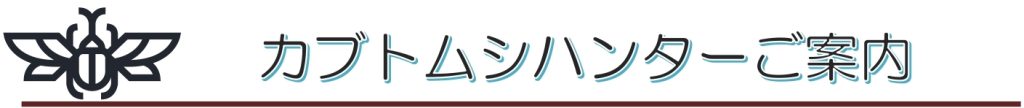 カブトムシハンターご案内