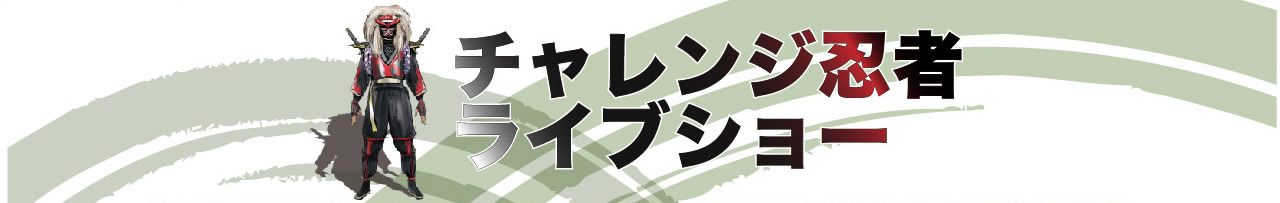 チャレンジ忍者ライブショー