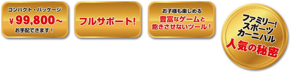 ファミリースポーツカーニバル人気の秘密