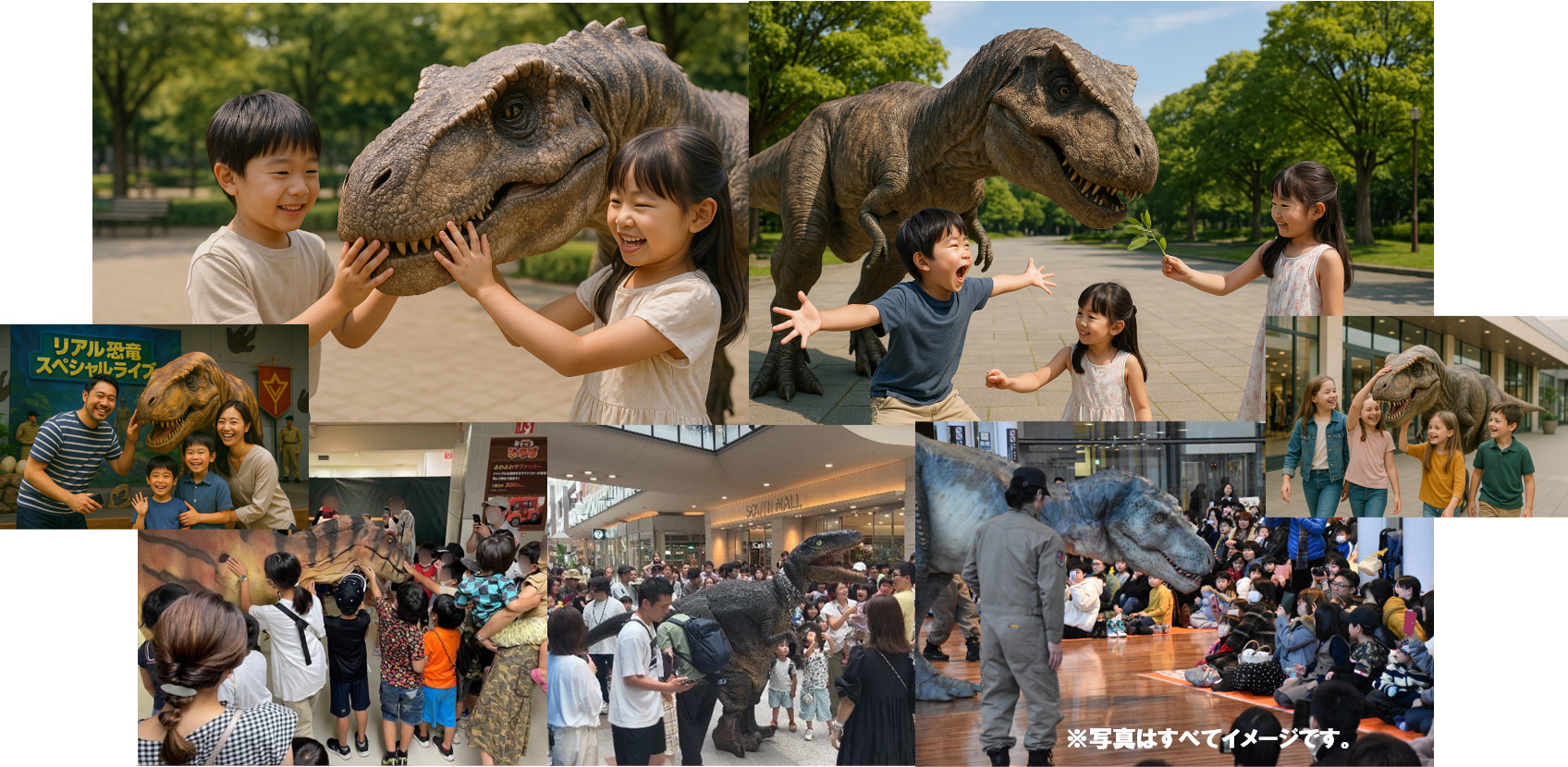 リアル恐竜グリーティング
