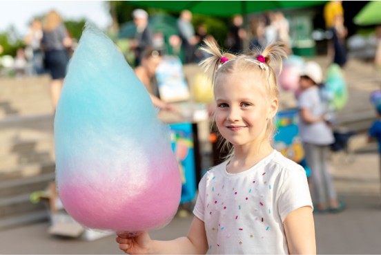 ジュラシックわたあめ-ジュラシック縁日