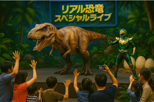 リアル恐竜スペシャルライブショー2